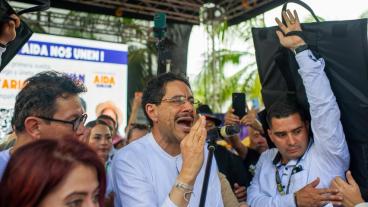 Iván Cepeda presentó en Pitalito su plan anticorrupción. 