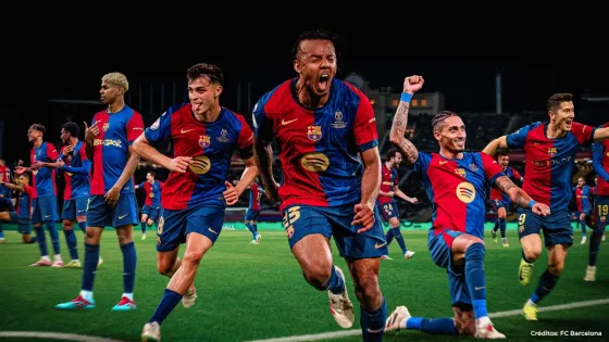 Barcelona se corona campeón de LaLiga tras victoria sobre el Espanyol