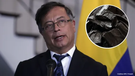 Gustavo Petro y carbón.