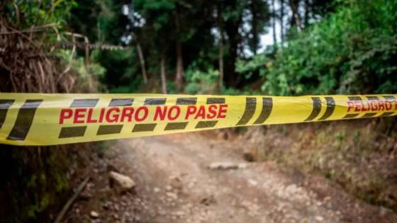 Escena del crimen.