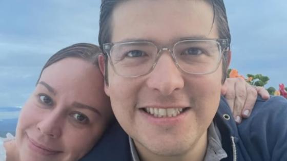 Miguel Uribe Turbay y María Claudia Tarazona.