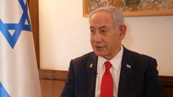 Primer ministro israelí, Benjamín Netanyahu.