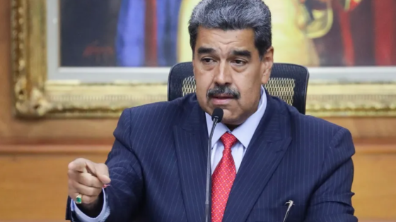 Nicolás Maduro, presidente de Venezuela.