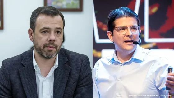  Miguel Uribe y Carlos Fernando Galán