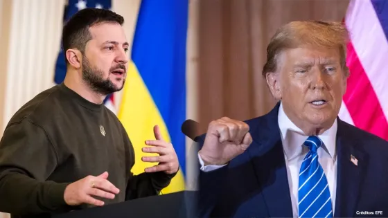Zelenski y Trump