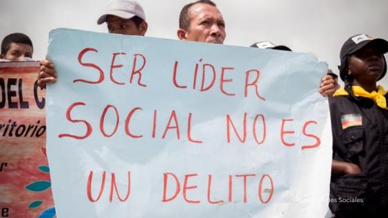  líderes sociales 