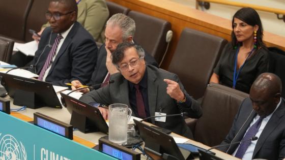 Presidente Gustavo Petro en la ONU.