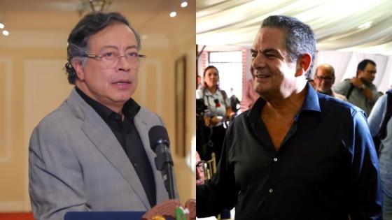 Presidente Gustavo Petro y Germán Vargas Lleras.