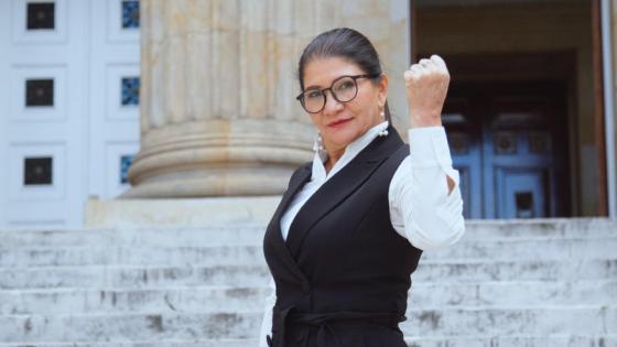 Senadora Sandra Ramírez.