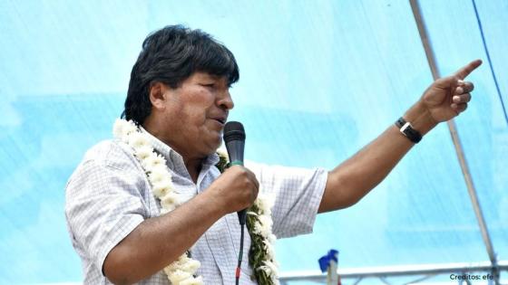 Evo Morales.