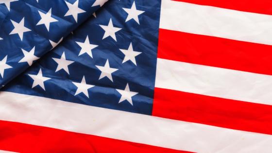 Bandera de Estados Unidos.