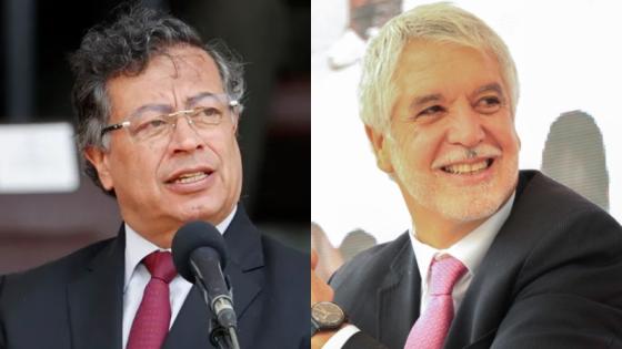 Gustavo Petro y Enrique Peñalosa.