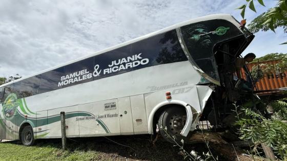 Samuel Morales accidente