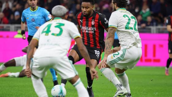  AC Milan's forward Christopher Nkunku