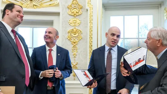 Funcionarios de Estados Unidos con la "Doctrina Trump"