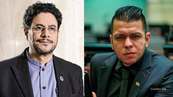 Iván Cepeda y Jota Pe Hernández.