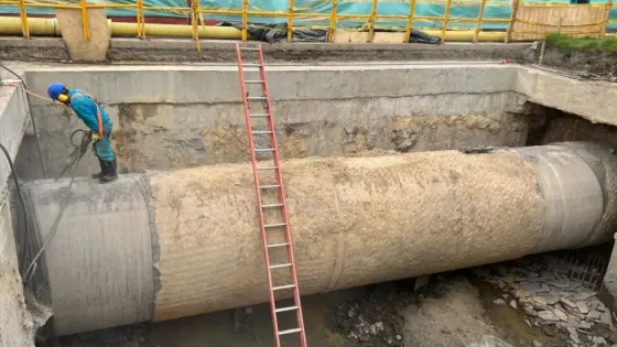 Arreglos e intervenciones en el acuerducto