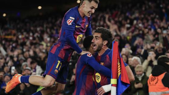 Barcelona  tras derrotar a Baena