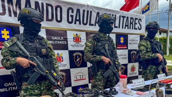 Un reciente despliegue del GAULA Militar de Oriente, adscrito a la Cuarta Brigada del Ejército.
