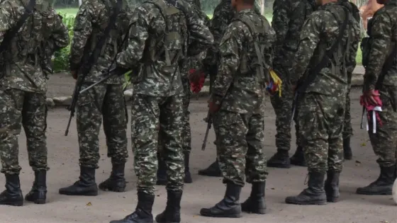 Militares del Ejército Nacional de Colombia