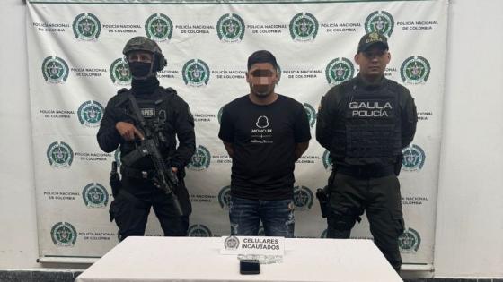 La Policía capturó a ‘Caín’, cabecilla de Los Pepes.