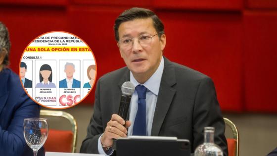 Hernán Penagos, registrador nacional.