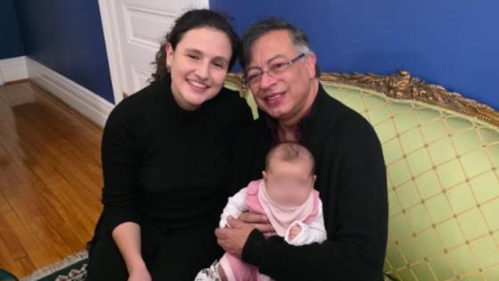 En Washington, el presidente Gustavo Petro reveló que conoció por primera vez a su nieta Mailé.
