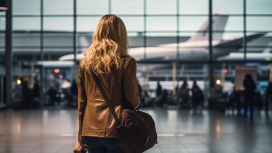 Imagen de referencia de viajera.