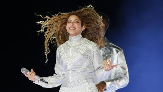 Fotografía de archivo del 7 de septiembre de 2025 que muestra a la cantante colombiana Shakira en un concierto de su gira 'Las Mujeres Ya No Lloran World Tour', en Guadalajara (México). La jefa de Gobierno de la capital mexicana, Clara Brugada, anunció este viernes que Shakira ofrecerá un concierto gratuito en el Zócalo de Ciudad de México el próximo 1 de marzo, en un evento organizado en conjunto con Grupo Modelo con motivo del centenario de la cervecera mexicana.