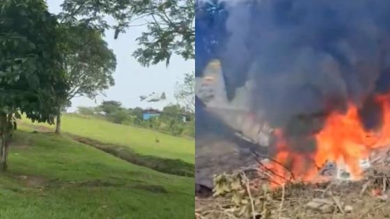 Accidente aéreo en Putumayo.