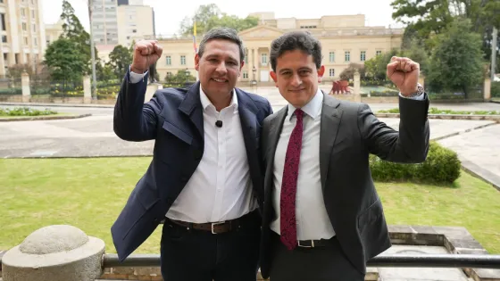 Mauricio Lizcano y Luis Carlos Reyes