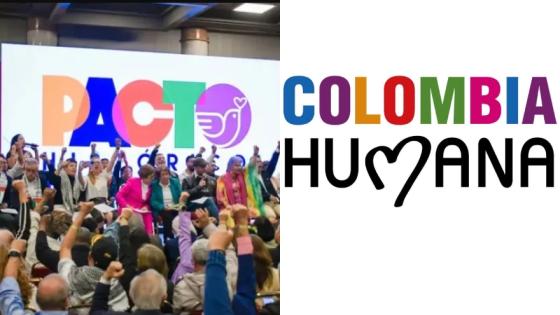 Logos del Pacto Histórico y Colombia Humana.