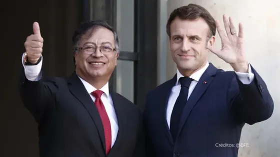 Petro llamó a Macron