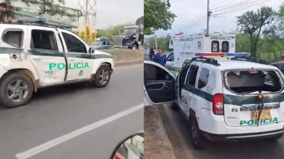 Explosión contra patrulla de Policía en Cúcuta. 