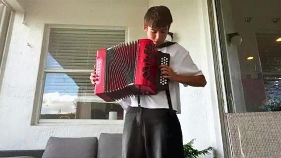 El video que emocionó a Colombia: Jerónimo Plazas y su historia con el acordeón