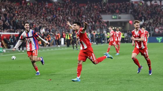 Luis Díaz marcó gol en la semifinal de la Copa de Alemania. 