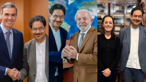 ¿Qué implican las reuniones de Cepeda con Sheinbaum, Lula y Sánchez?
