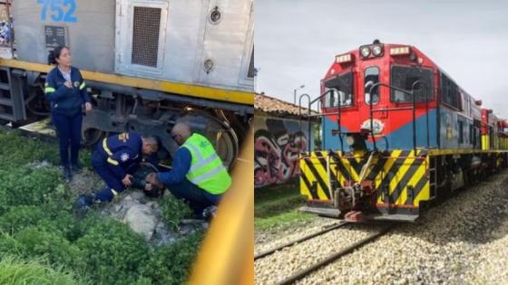 Así evoluciona la mujer arrollada por el Tren de la Sabana en Bogotá