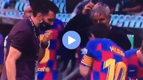 El video que dejaría en evidencia la mala relación entre Lionel Messi y el cuerpo técnico de Barcelona El video que dejaría en evidencia la mala relación entre Lionel Messi y el cuerpo técnico de Barcelona