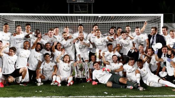 Real Madrid campeón de España con el título número 34 Real Madrid campeón de España con el título número 34