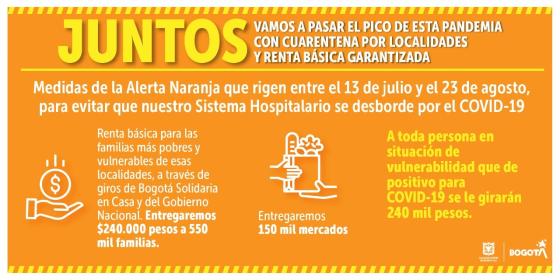 cuarentena en Bogotá