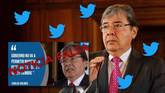 Falsa noticia sobre marchas del 21 de septiembre Falsa noticia sobre marchas del 21 de septiembre