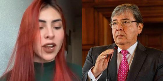 "Usted es un mediocre, renuncie": hermana de Dilan Cruz al Mindefensa "Usted es un mediocre, renuncie": hermana de Dilan Cruz al Mindefensa