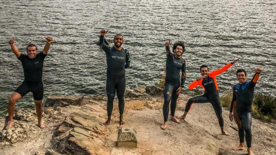 diego alejandor lópez triatleta laguna de tota