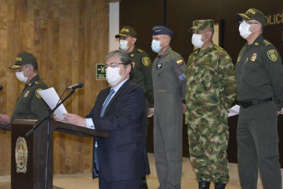 Ministro de Defensa Carlos Holmes Trujillo