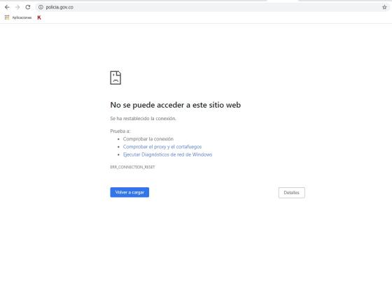 Página Policía Nacional Caída Página Policía Nacional Caída