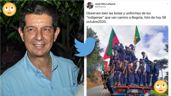 Trino José Félix Lafaurie sobre la Minga indígena Trino José Félix Lafaurie sobre la Minga indígena