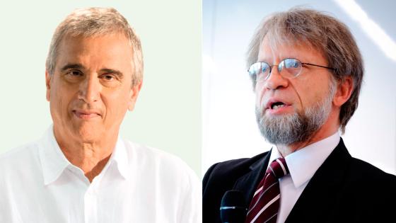 Iván Marulanda y Antanas Mockus Iván Marulanda y Antanas Mockus