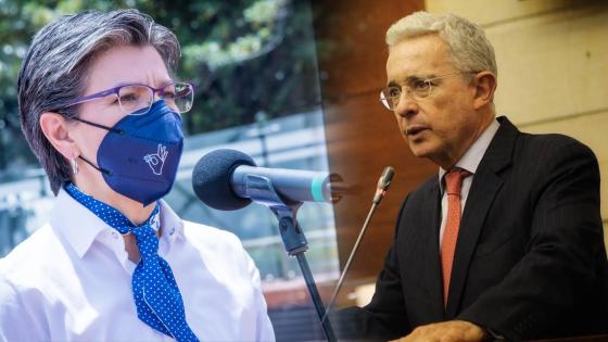 El mensaje de Uribe a Claudia López tras contagio de Covid-19 El mensaje de Uribe a Claudia López tras contagio de Covid-19