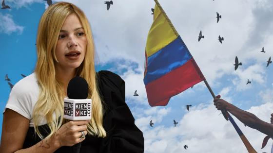 Johana Bahamón Johana Bahamón sobre las protestas en Colombia